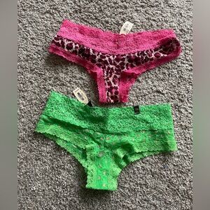 NWT Victoria’s Secret Lacie hip-hugger panties bundle size XS